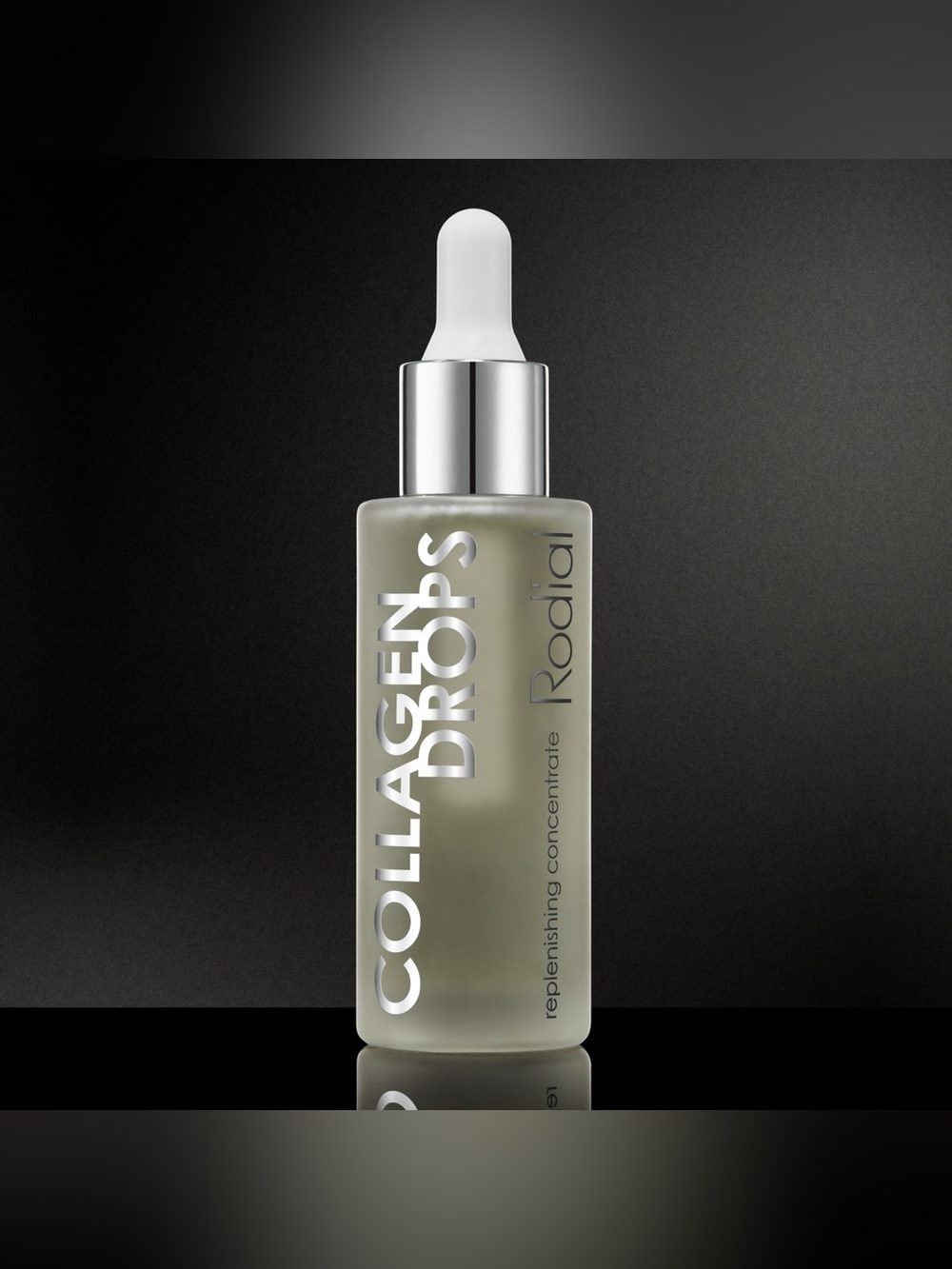 Rodial Collagen Drops Serum - Light Green & Silver